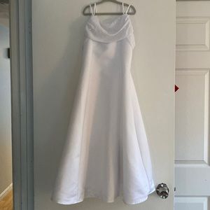 Cinderella White Girls Dress - Sz 12